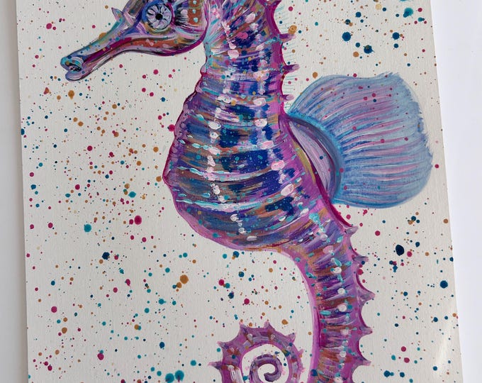 Seahorse Painting