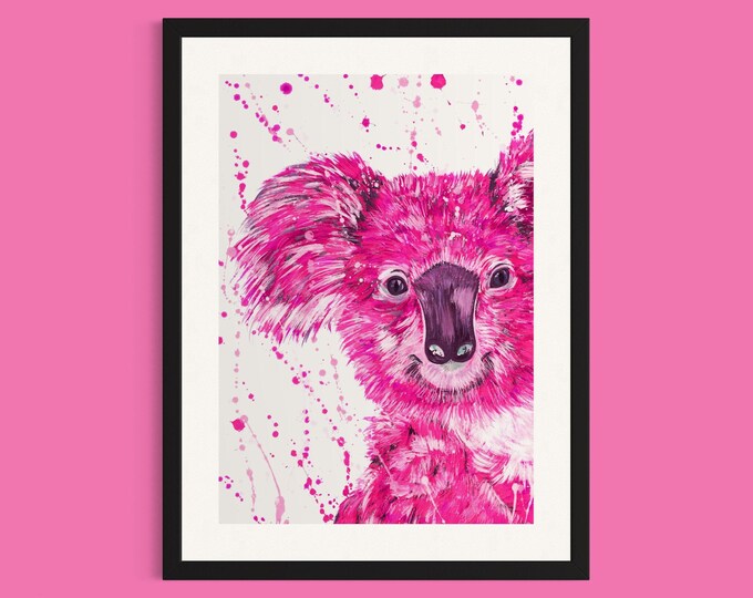 Koala Bear Art Print ‘Cleo’