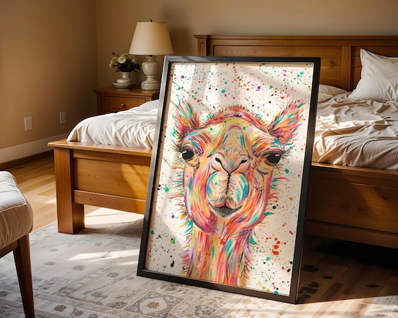 Camel Art Print ‘Jeffrey’