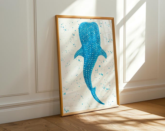 Whale Shark Art Print