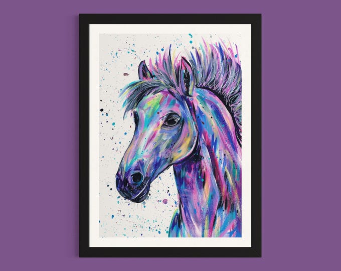 Horse Art Print ‘Freya’