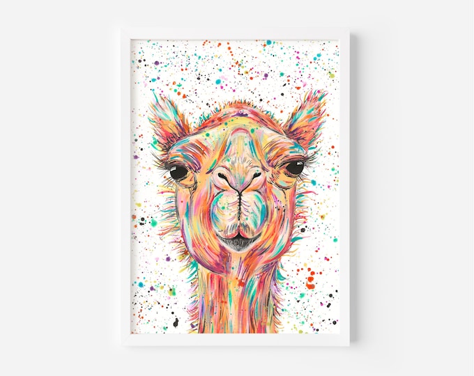 Camel Original Painting ‘Jeffrey’