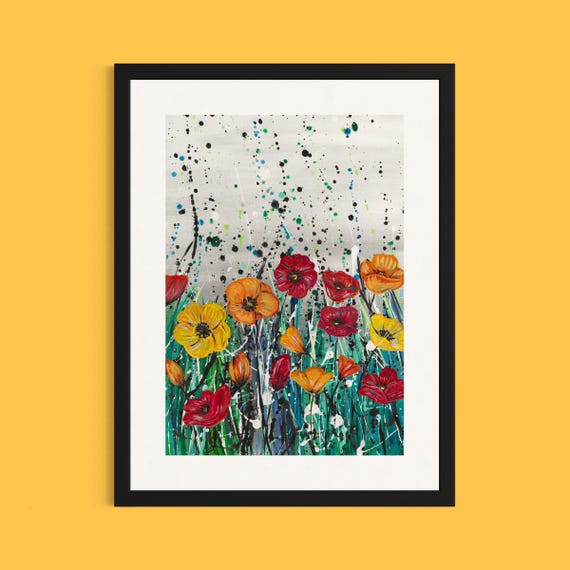Poppy Field Art Print
