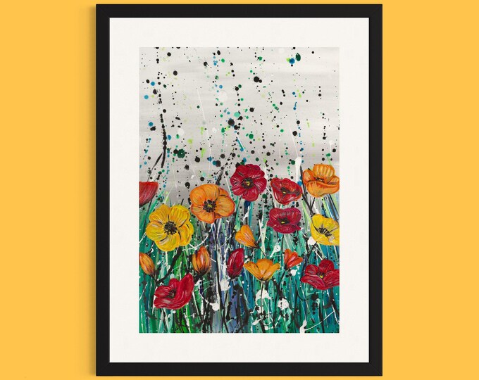 Poppy Field Art Print