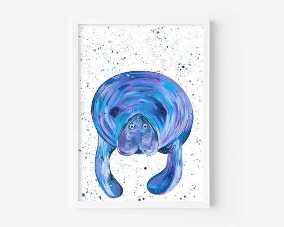 Manatee Original Painting ‘Barry’