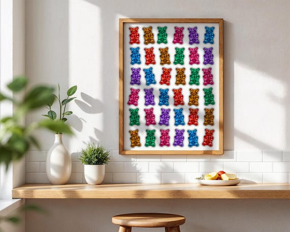 Gummy Bear Art Print