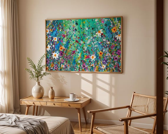 Wildflowers Art Print ‘Spring Burst’