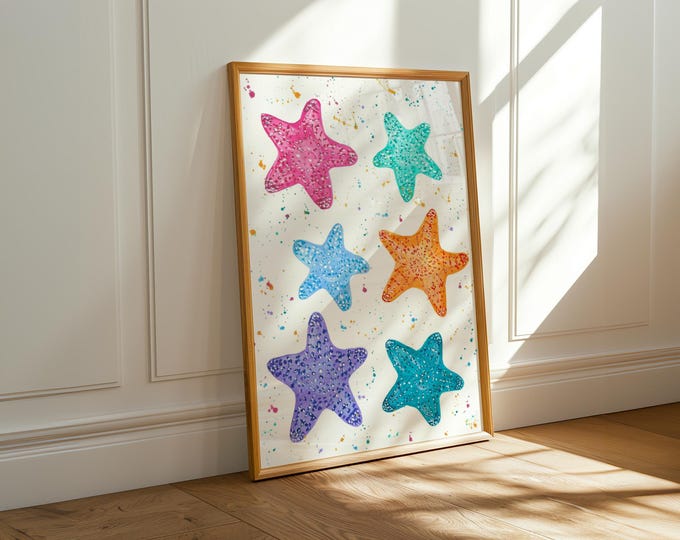 Starfishes Art Print