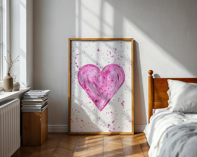 Love Heart Art Print