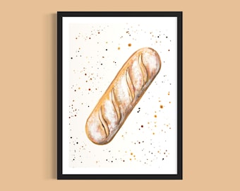 Baguette Art Print
