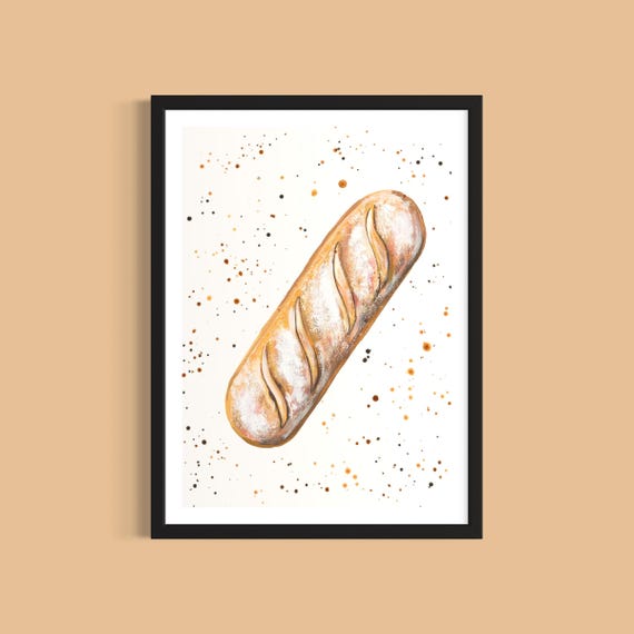 Baguette Art Print