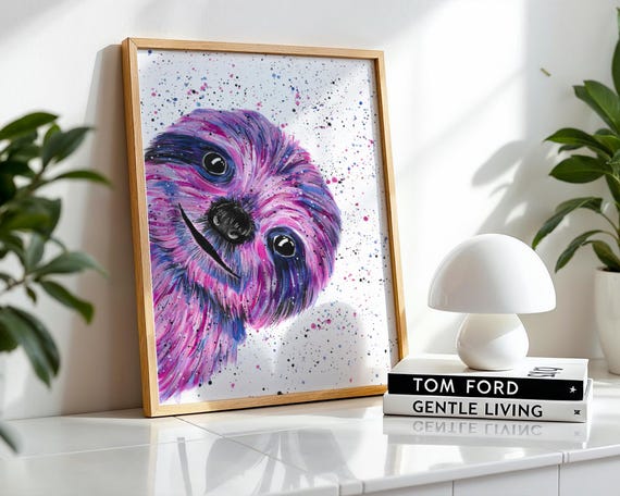 Sloth Art Print ‘Nancy’