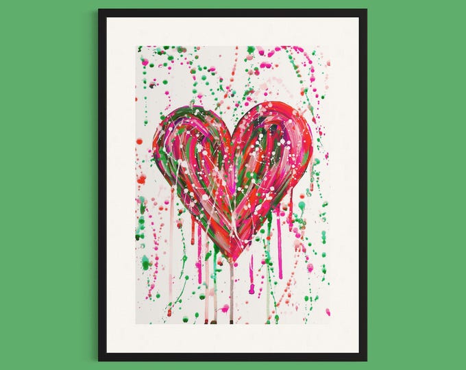 Heart Art Print