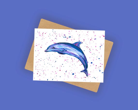 Dolphin Greeting Card