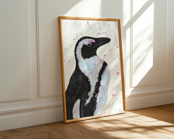 Penguin Art Print ‘Libby’