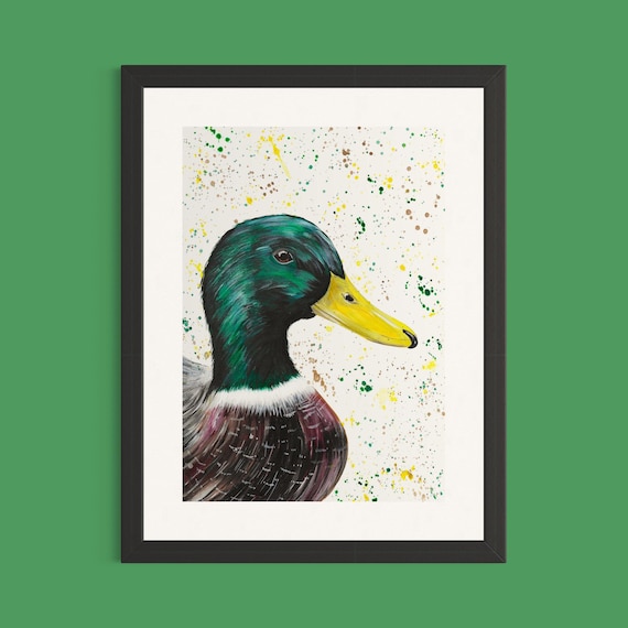 Drake Duck Art Print
