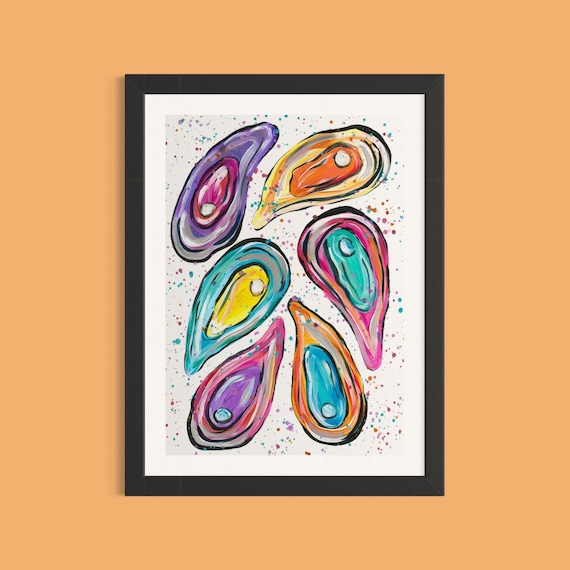 Mussels Art Print