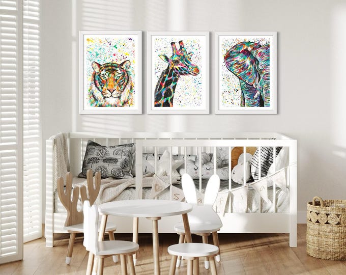 Safari Animal Print Set