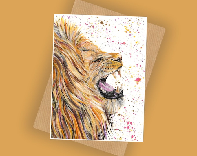Roaring Lion Card