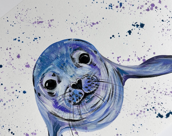 Sea Lion Painting