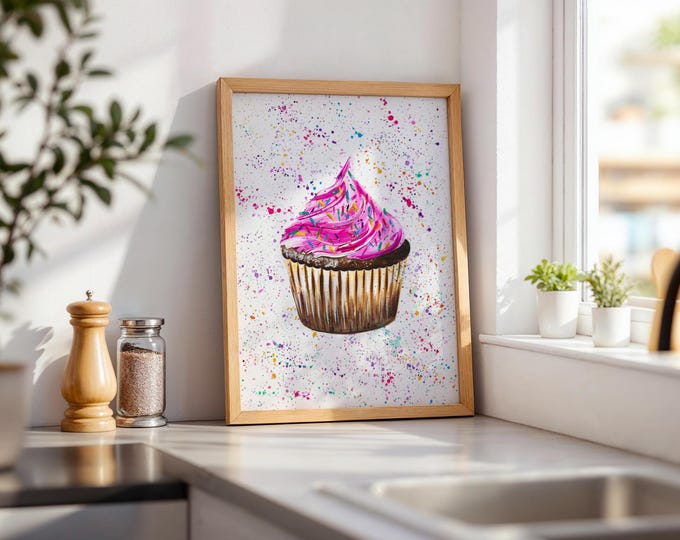 Cupcake Art Print