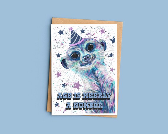 Meerkat Birthday Card
