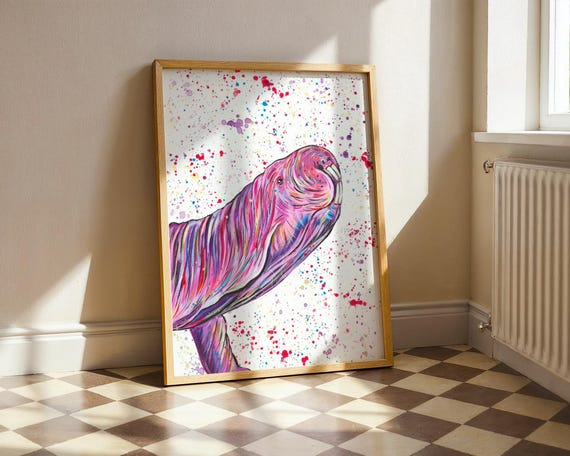 Naked Mole Rat Art Print ‘Cliff’