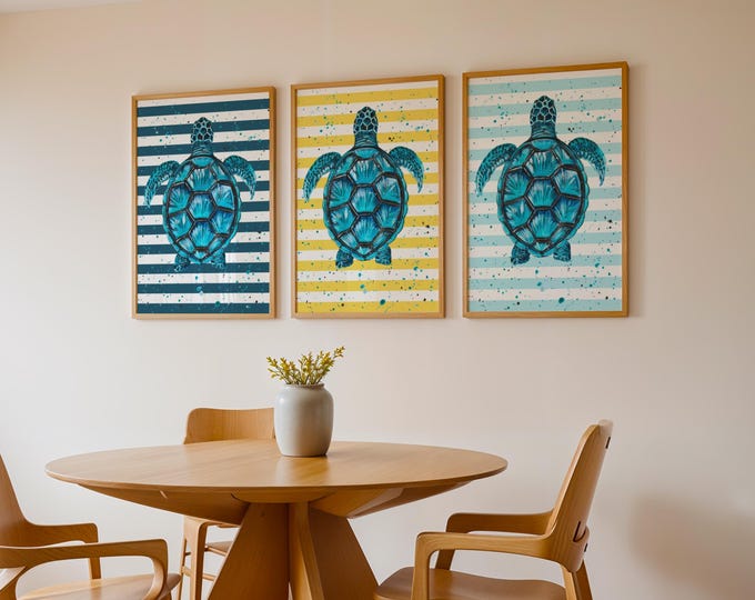 Sea Turtle Art Print