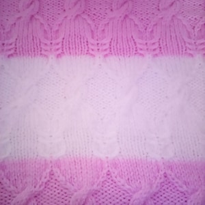 Pram blanket.