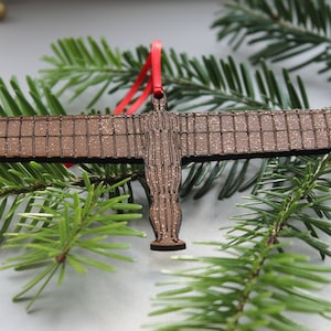 Angel Of The North Christmas Tree Topper