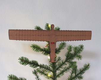 Angel of the North Christmas Tree Topper