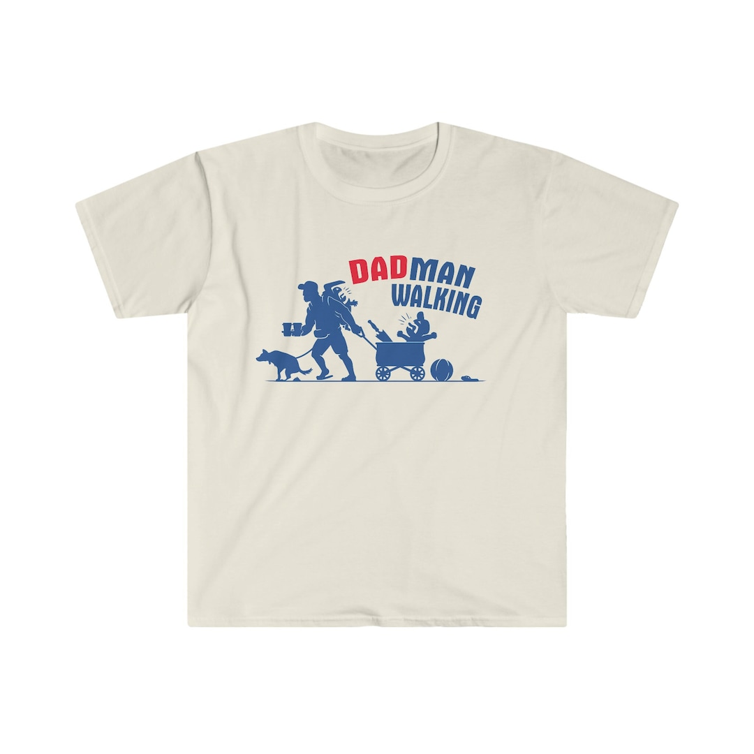 Sommer Gedruckt T Shirts Kurzarm O Neck The Walking Dad T Shirt Vater Tag Präsen - Foto 12