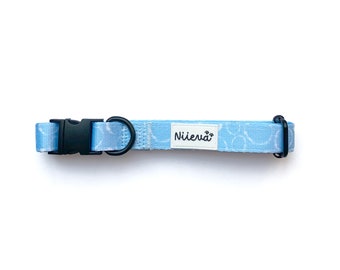 Weißes Hundehalsband