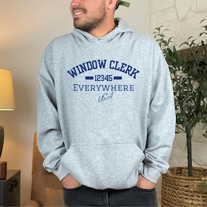 Personalized Postal Varsity Unisex Hooded Sweatshirt