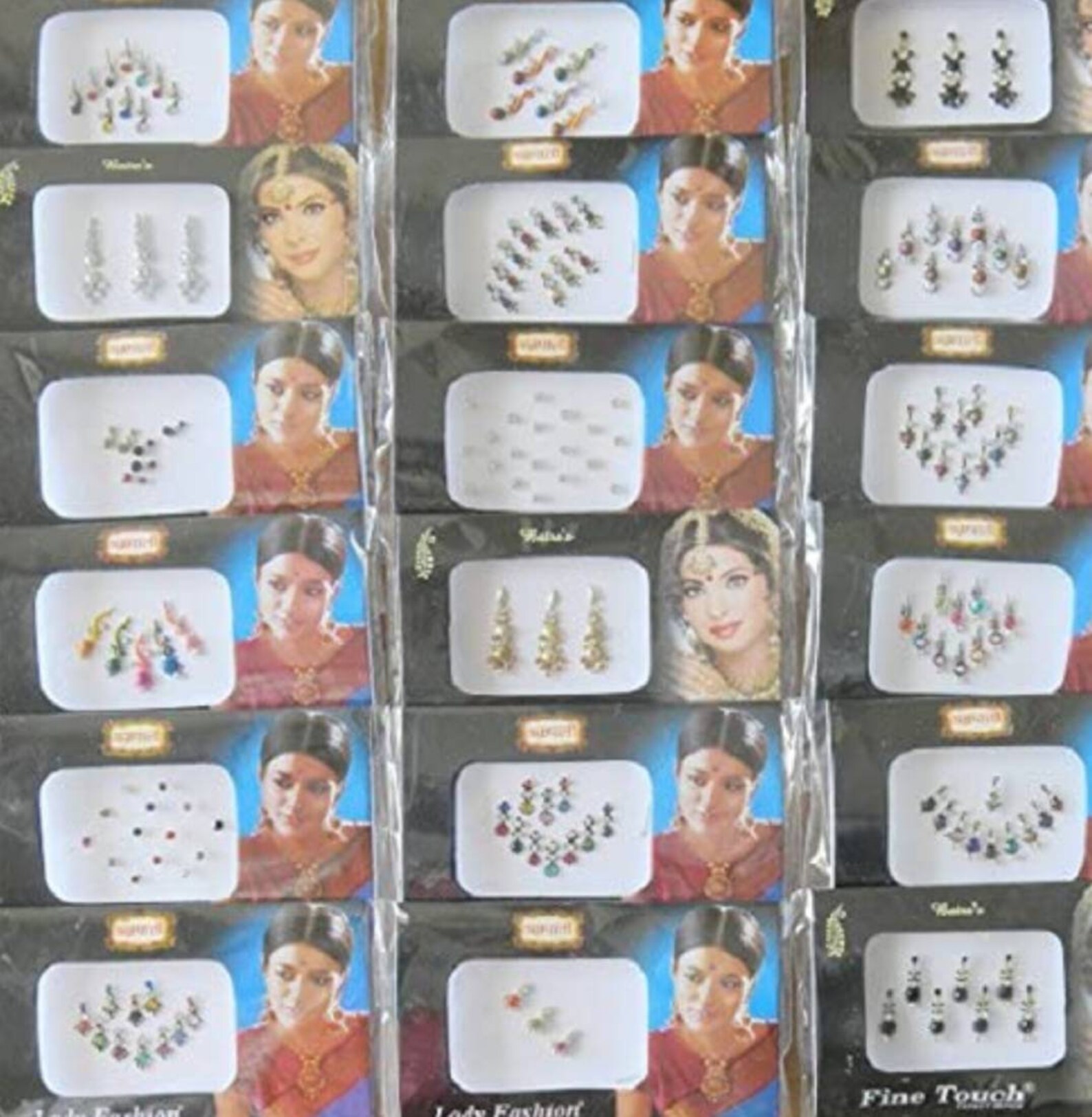 200 pack wholesale Indian bindi sticker face jewels tikka Etsy