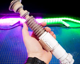 Luke Lichtschwert aus Pappe VORLAGEN