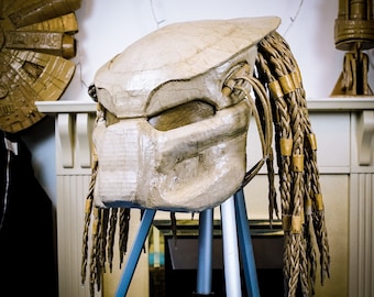 Predator helmet out of cardboard TEMPLATES