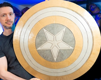 キャプテン・アメリカのガントレットシールドテンプレート