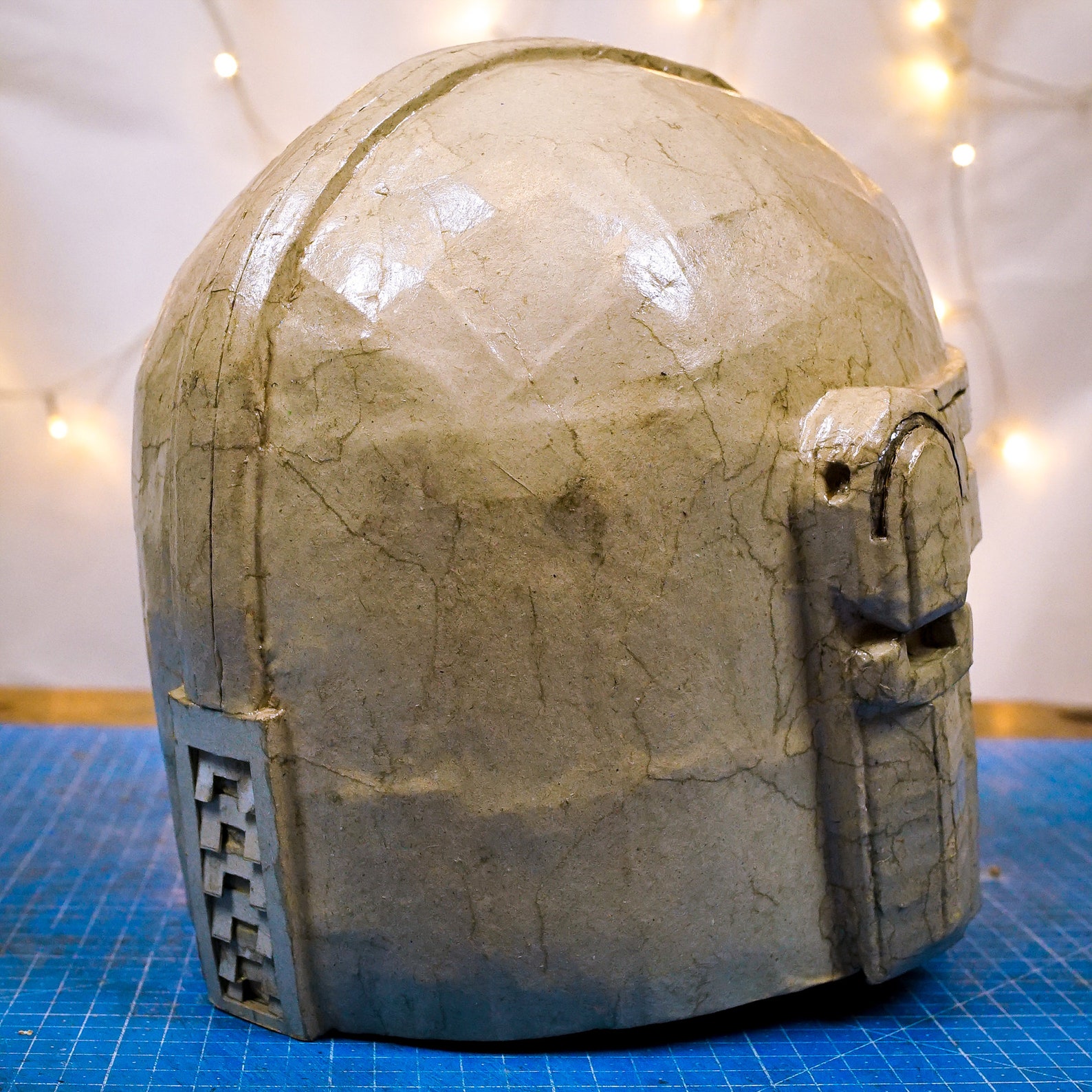 Mandalorian Helmet Out of Cardboard TEMPLATES Etsy