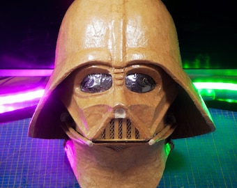 Darth Vader helmet out of cardboard TEMPLATES