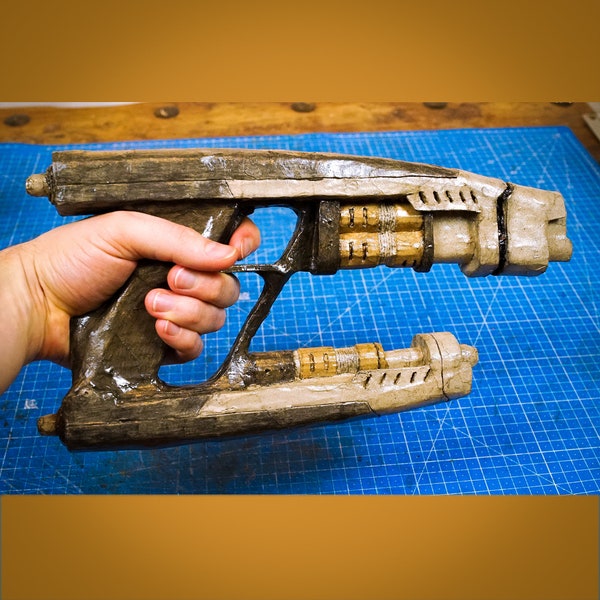 Star-Lord blaster out of cardboard TEMPLATES