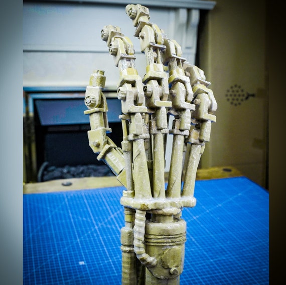 段ボール製の型紙で作るターミネーターアーム - Etsy 日本