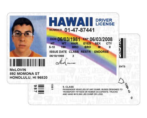 Youtube Superbad Fake Id