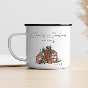 Neutral christmas mugs Clearance