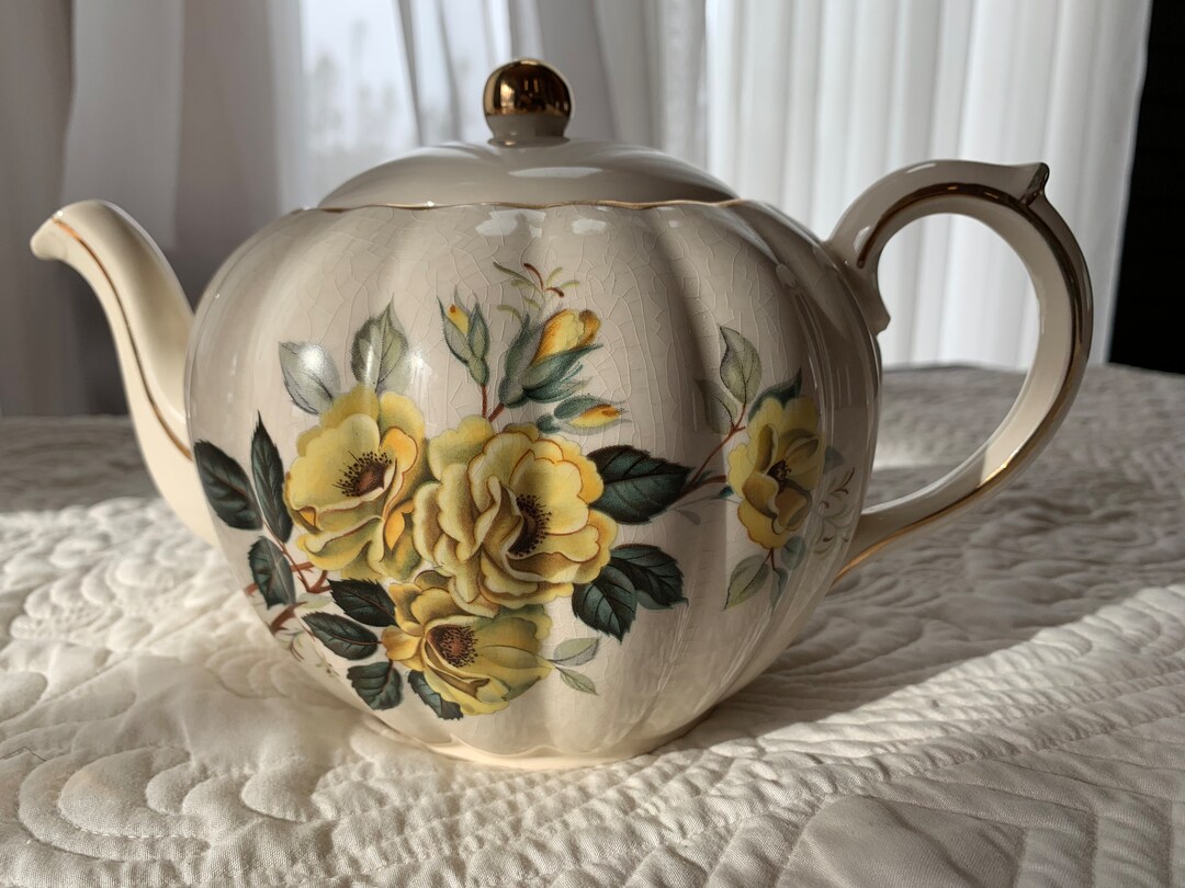 Gibsons Staffordshire England Teapot Etsy