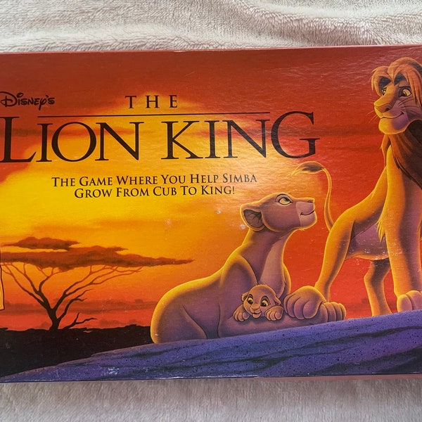 1993 The Lion King Board Game