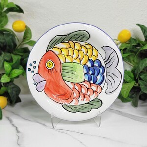 Vintage Tabletops Unlimited &quot;Pescado&quot; Plate - Circa 1995