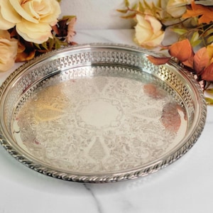 Oneida Usa Silver Platter - Etsy