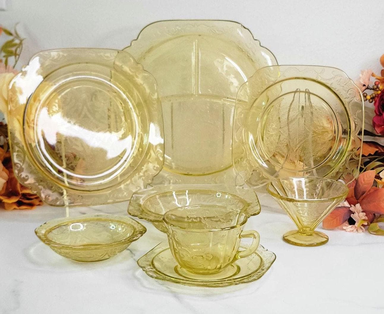 Vintage Federal Glassware - Etsy