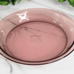 Vintage "Cranberry" Pyrex Cookware - Mixing Bowls and Casserole